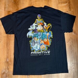 Primitive Dragon Ball Super Characters Select Collab Tee Shirt XL Cotton Promo